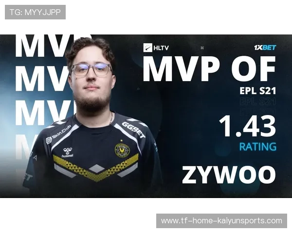 ZywOo再次拿下赛事MVP ZywOo再次拿下赛事MVP